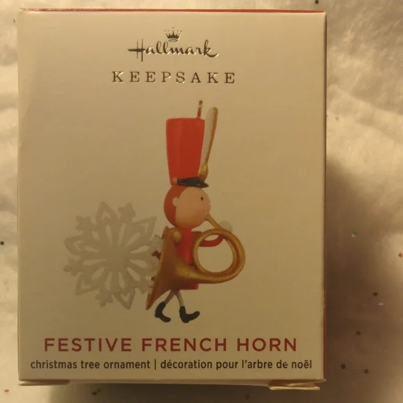 Hallmark Keepsake Red and Gold French Horn Ornament 2020 (SKU 014) - Picture 4 of 8